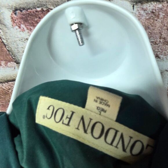 Vintage 90s Men's LONDON FOG Zip Up Hooded Windbreaker Jacket Large - Picture 8 of 8